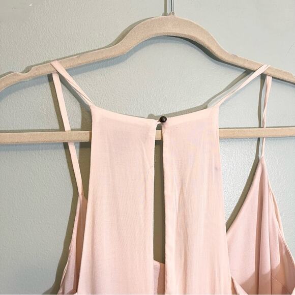 Forever 21 Women's Pink Strappy Maxi Dress Size Large - Picture 15 of 16